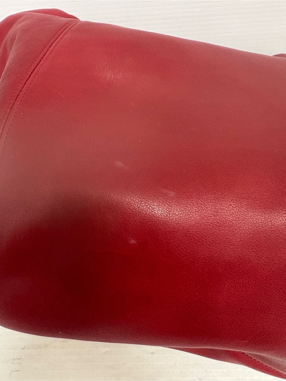 Coach Deep Red Leather Tote - Picture 4 of 4